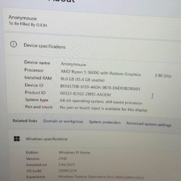 AMD Ryzen 5 5600G with Radeon Graphics - Picture 4 of 9